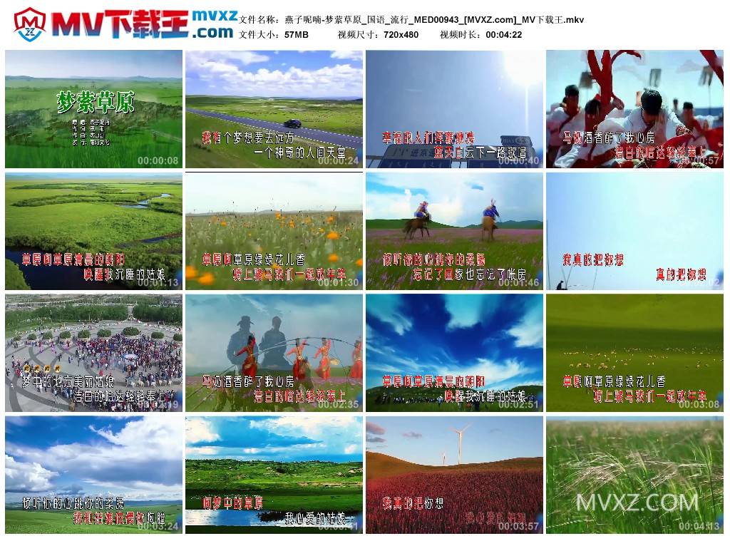 燕子呢喃-梦萦草原_国语_流行_MED00943